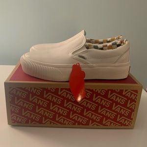 VANS Karina Rozunko Slip-On Platforms